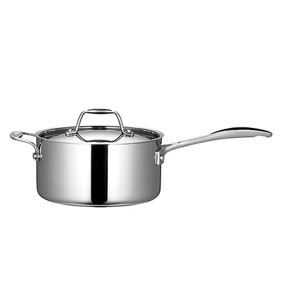 Lakeland 5-Ply Stainless Steel 20cm Lidded Saucepan