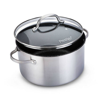 Prestige 5-Piece Stainless Steel Pan Set