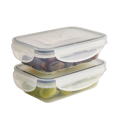 2 Lakeland Clip Food Storage Boxes 400ml