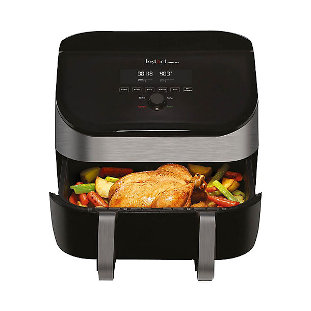 Instant Vortex Plus VersaZone Large  8.5L Air Fryer with ClearCook Window 140-4100-01-UK