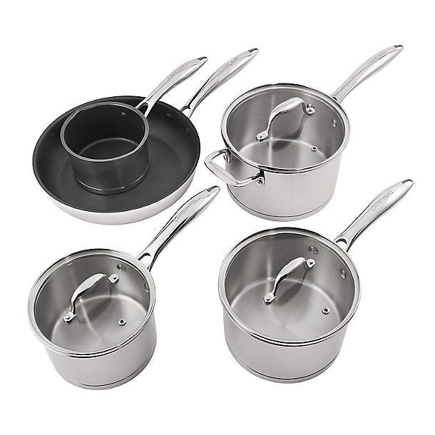 Lakeland 5-Piece Stainless Steel Pan Set