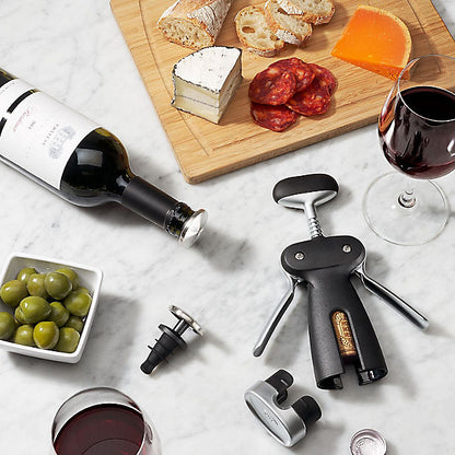 OXO Good Grips Steel Winged Corkscrew With Removable Foil Cutter