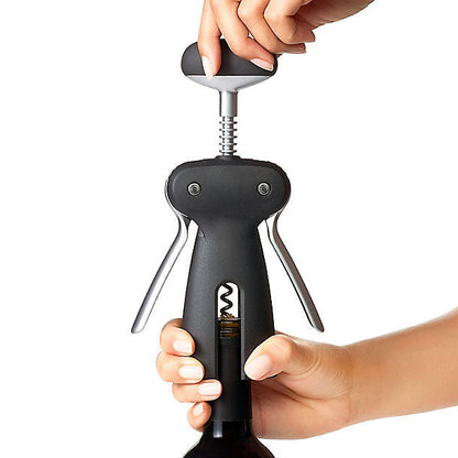 OXO Good Grips Steel Winged Corkscrew With Removable Foil Cutter