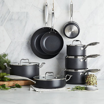 Lakeland 5-Piece Hard Anodised Pan Set