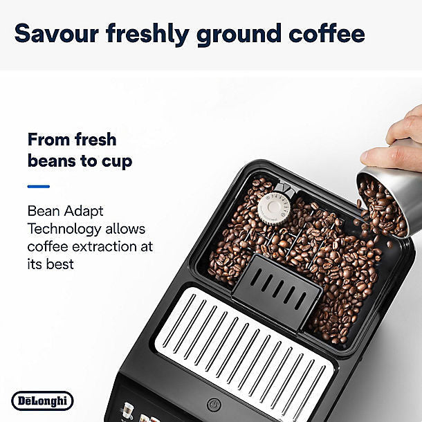 De’Longhi Eletta Explore Bean-to-Cup Coffee Machine with Cold Brew ECAM450.86.TB