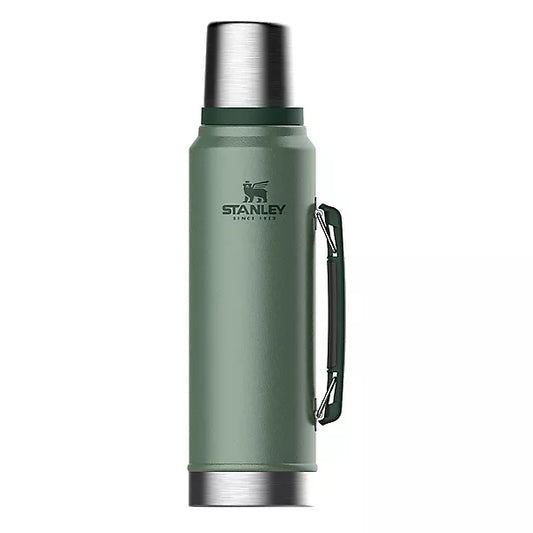 Stanley Classic Legendary Bottle Hammertone Green 1L