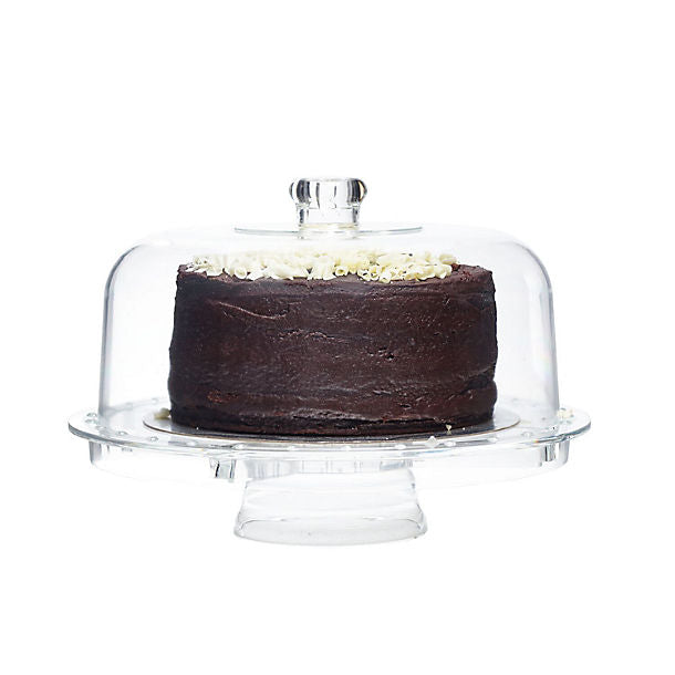 Multifunction Clear Acrylic Cake Stand and Serving Bowl