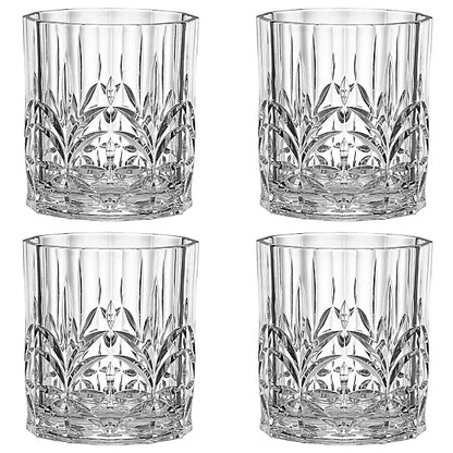 Crystal-Look Acrylic Tumblers – Set of 4