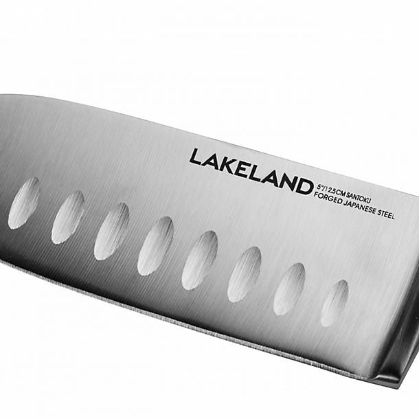 Lakeland  Select-Grip Japanese Steel Santoku Knife 12cm Blade