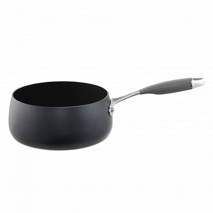 Lakeland Hard Anodised Bell Shaped 20cm Saucepan